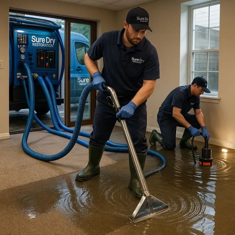 Water Extraction and Removal process in Vonore, TN